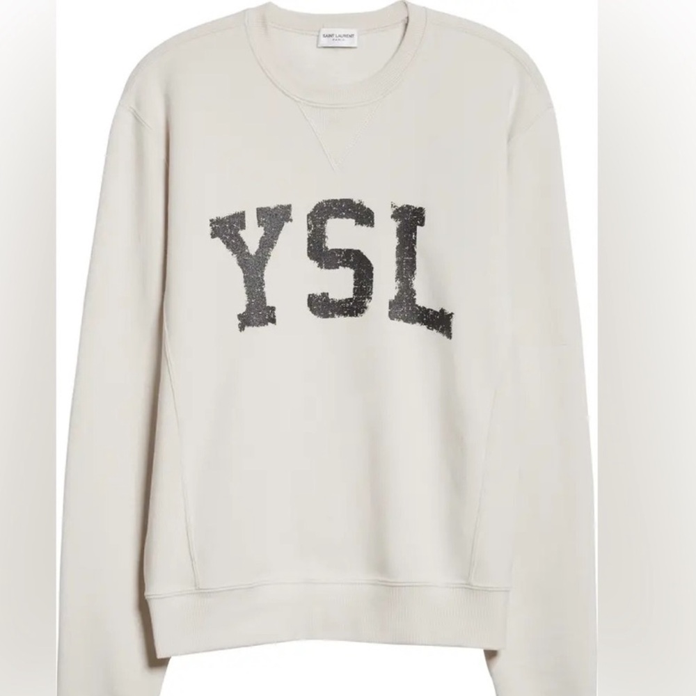Yves Saint Laurent Logo Sweater